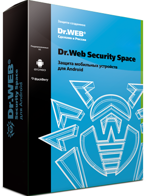 Антивирус Dr.Web Mobile Security на 4 устр. - 3 года