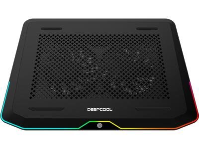 Подставка для ноутбука Deepcool N80 RGB черный